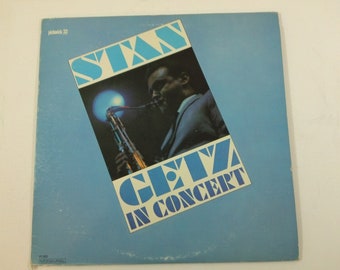 Stan Getz In Concert - PC 3031 - 12" vinyl lp, mono, album (Pickwick/33 Records,1966) 60s Jazz music