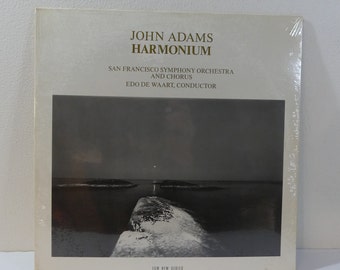 John Adams / San Francisco Symphony Orchestra & Chorus / Edo De Waart - Harmonium - 12" vinyl lp, album (ECM Records, 1984) Still Sealed