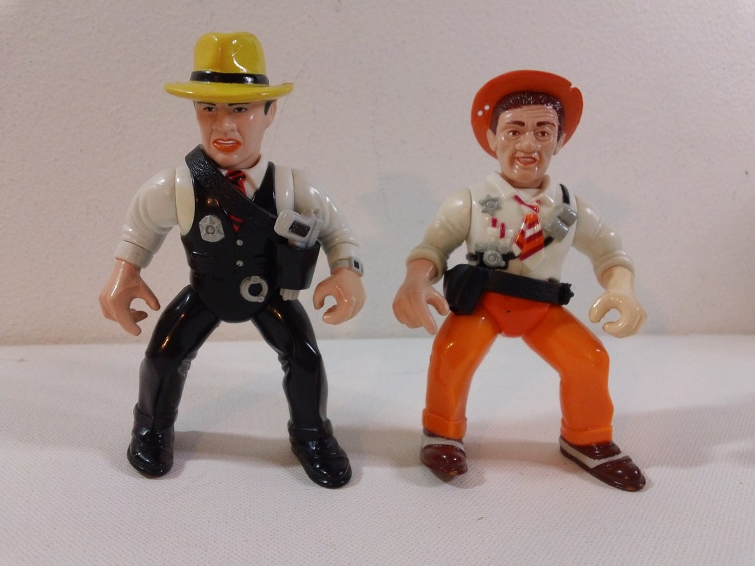 Figurine Sam Catchem Dick Tracy - Playmates 1990 - Sous Blister D'origine