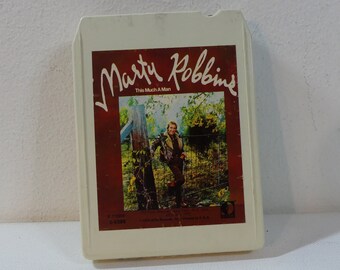 Marty Robbins - This Much A Man - 6 5389 ~ 8-Track Tape Cartridge, album (Decca Records, 1972) ~ 70s Country music