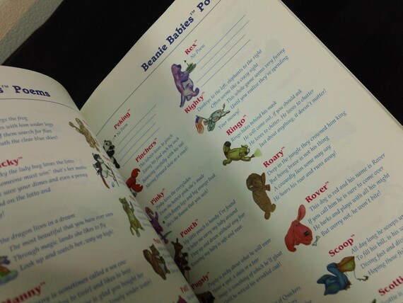 Vintage Ty's Beanie Babies Collector's Value Guide | Etsy