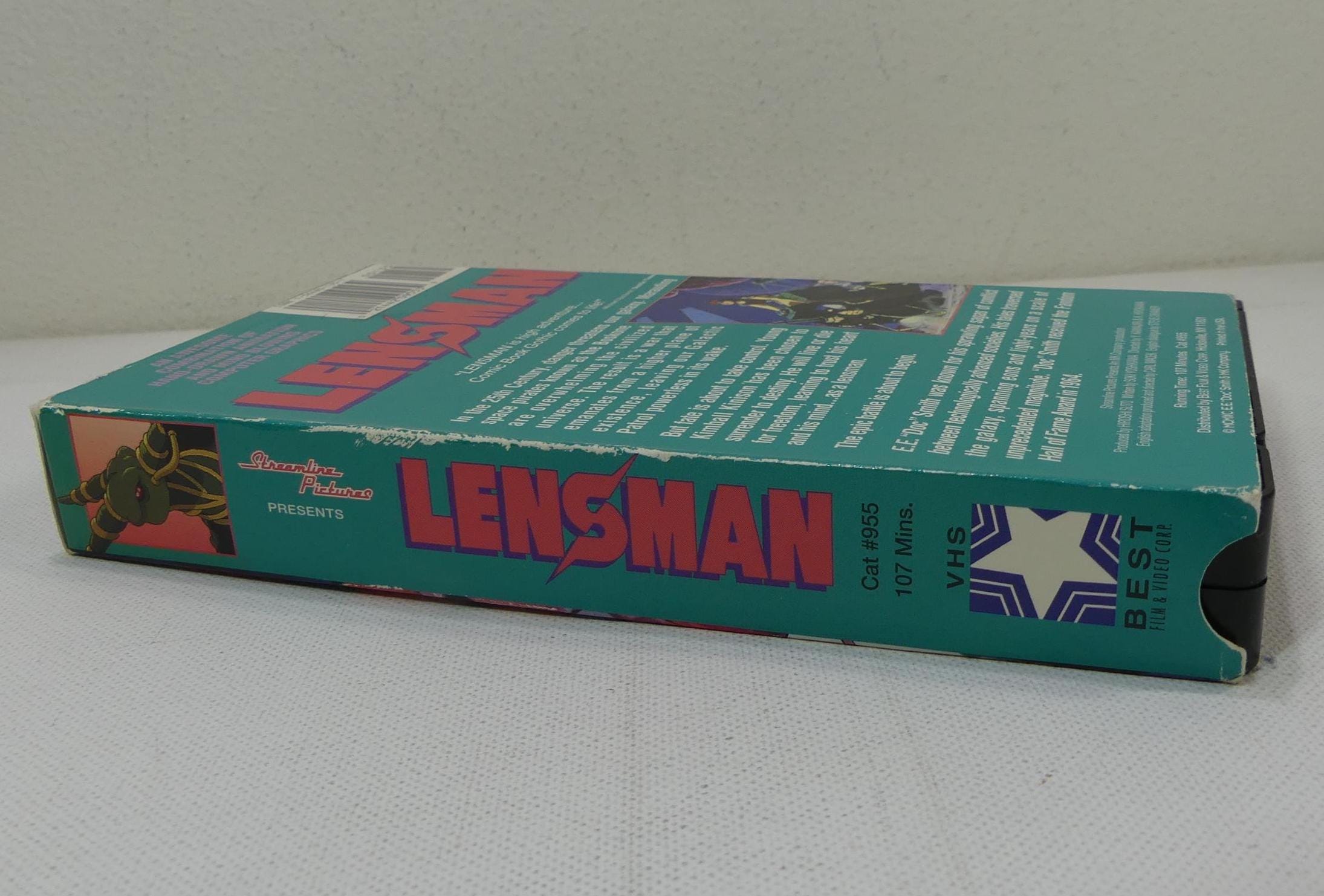 Lensman (1984 Anime Film) - VHS Video Cassette, 107min/color (best