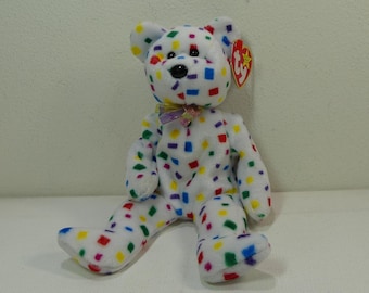 Ty 2K ~ Ty Beanie Babies Plush Bear #4262 ~ vintage 1999 Collectible Stuffed Animal Toy with Tags