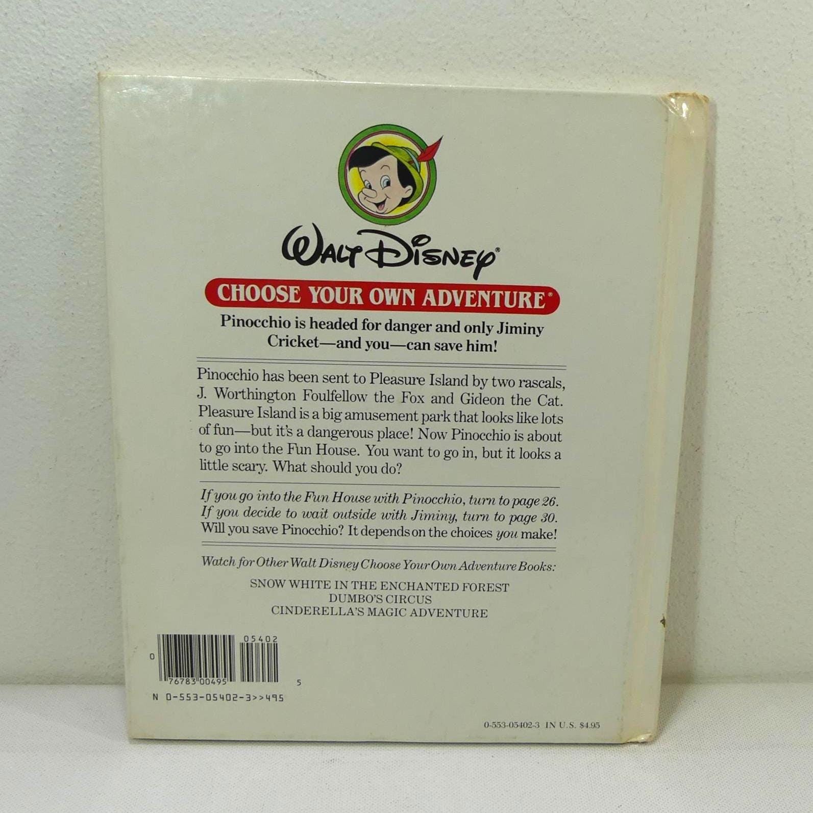 Pinocchio's Adventures ~ Walt Disney Choose Your Own Adventure