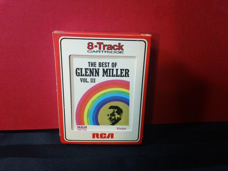The Best of Glenn Miller Vol. III P8S 1432 8-Track Tape Cartridge, compilation album RCA Victor,1969 Big Band Jazz image 1