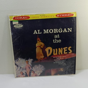 Al Morgan at the Dunes - CRL 757252 - 12&quot; vinyl lp, album, stereo, repress (Coral Records,196?) 50s Jazz Piano music