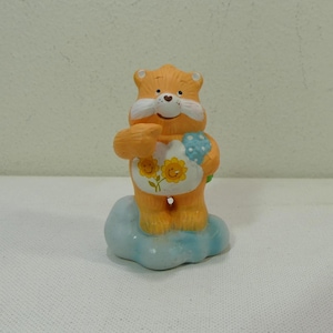 Vintage 80s Care Bears ceramic Friend Bear Figurine ~ American Greetings