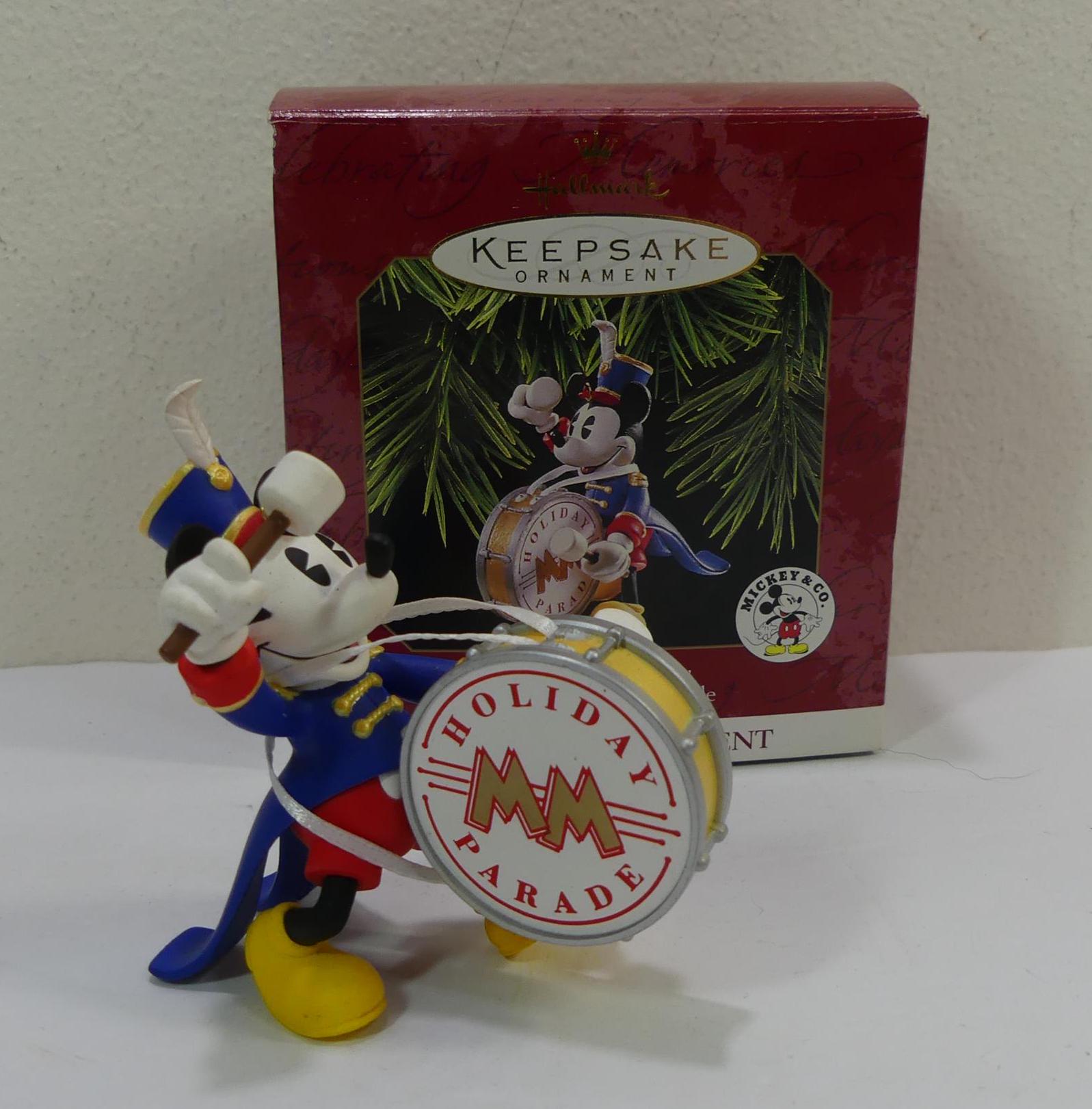 Vintage Disney Mickey Mouse Christmas Collection Nutcracker 1997
