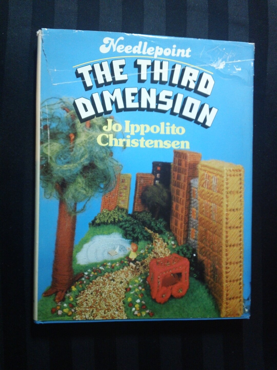 Needlepoint the Third Dimension by Jo Ippolito Christensen Vintage