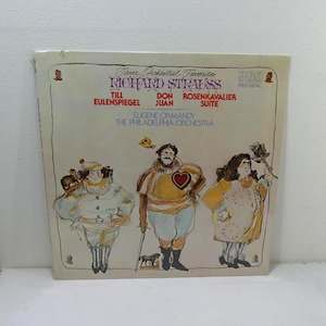 Eugene Ormandy ~ Philadelphia Orchestra - Richard Strauss: Three Orchestral Favorites - ARL1 1408 - 12&quot; vinyl lp (RCA Red Seal,1976) Sealed