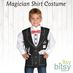 Magician Kids Halloween Costume / Career Day Outfit Kids Dress Up Magician