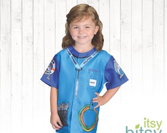 Dolphin Trainer Costume Kids Halloween Costume Personalized Career Day Outfit Kids Dress Up Dolphin Trainer Sea World Kids Dolphin Costume