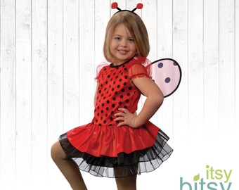 girls halloween costume lady bug costume personalized ballet tutu halloween costume for girls dress up lady bug toddler ladybug costume