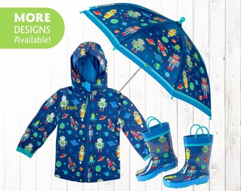 Robot Rain Boots - Etsy