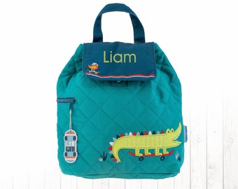 Toddler Backpack Custom Stephen Joseph Alligator Custom Name