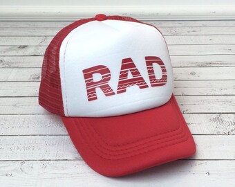 RAD Kids Adjustable Foam Trucker Hat