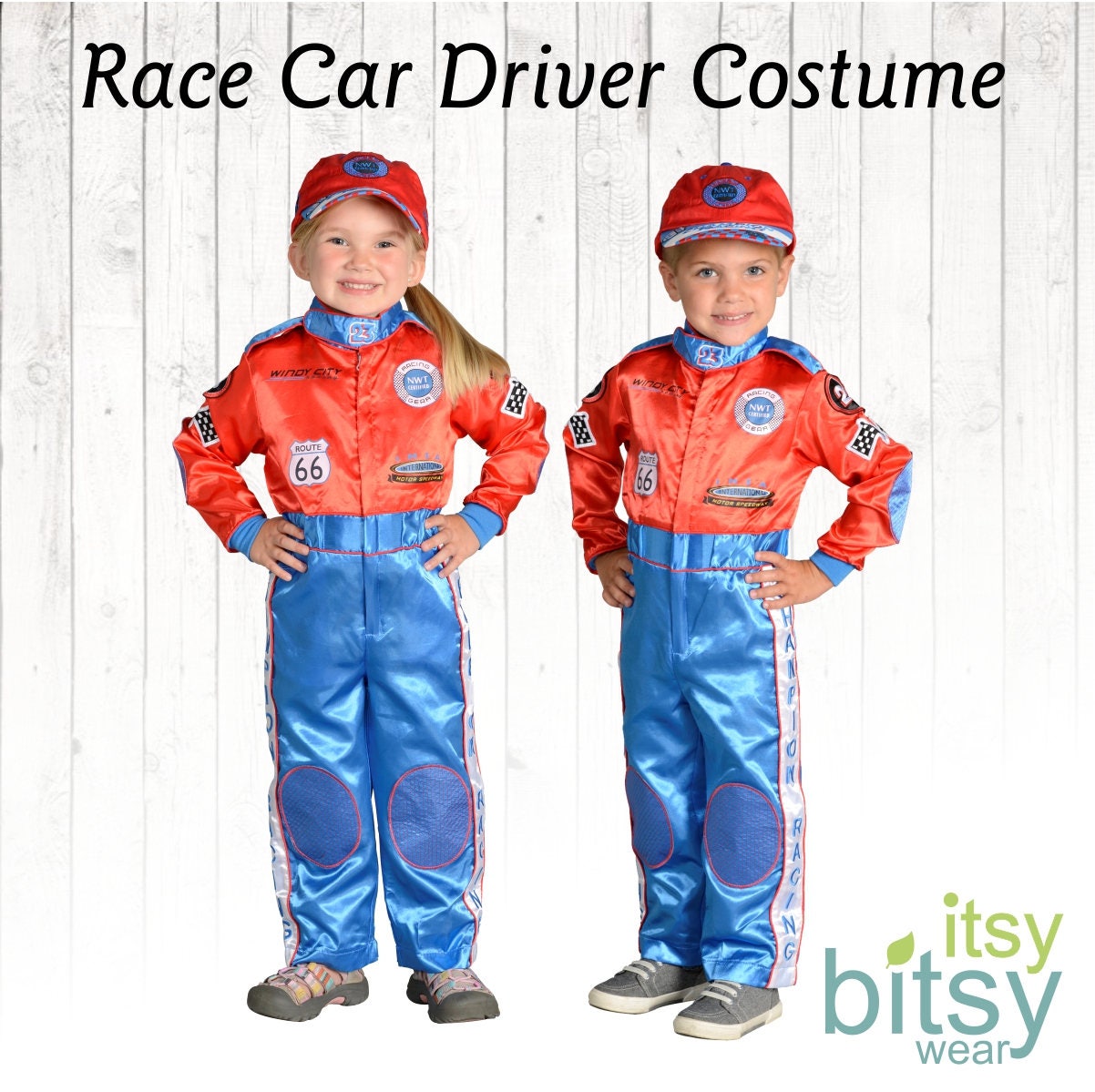 Kids Halloween Costume Kids Race Car Driver Costume Etsy
