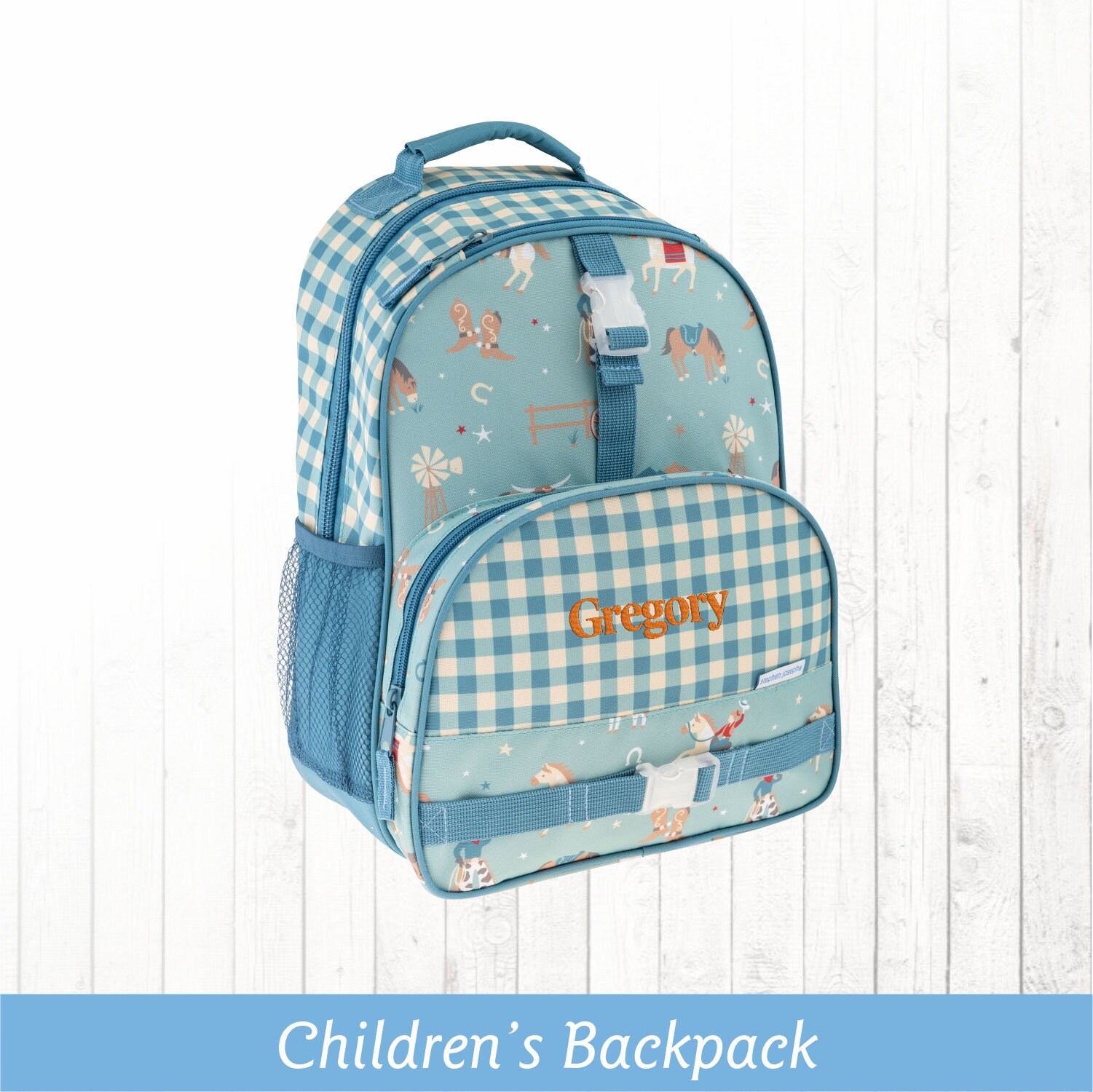 Cowboy Matching Backpack and Lunchbox Etsy