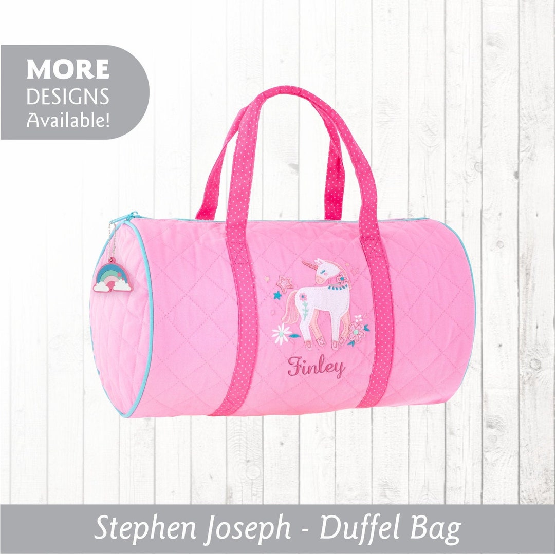 Youth Unicorn Duffle Bag Personalized With Embroidered Name / Etsy