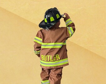 Rubies Costume Co Firefighter Baby Costume – Red/Yellow Jumpsuit With Helmet, Hand Wash - View #7