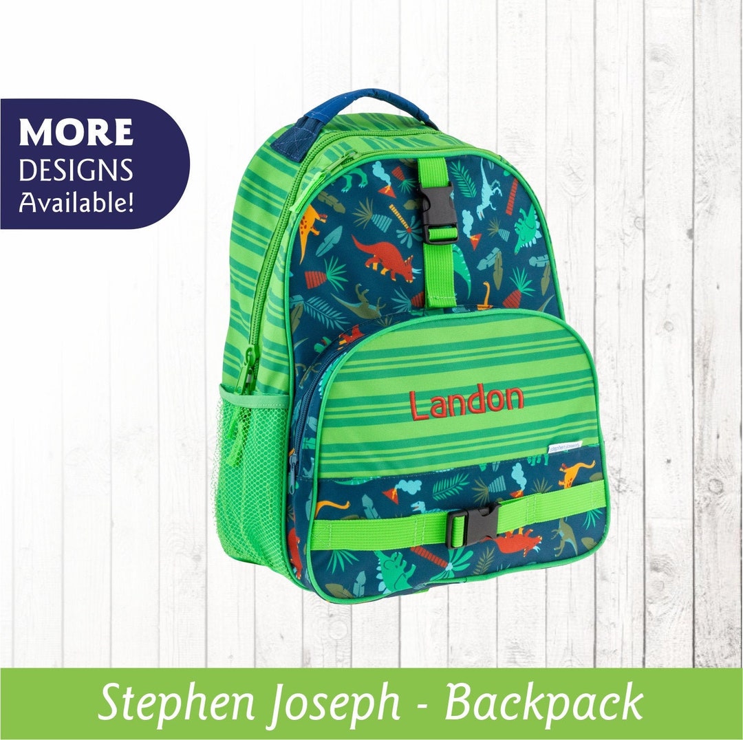 DINOSAUR Backpack Personalized / Stephen Joseph Backpack Personalized