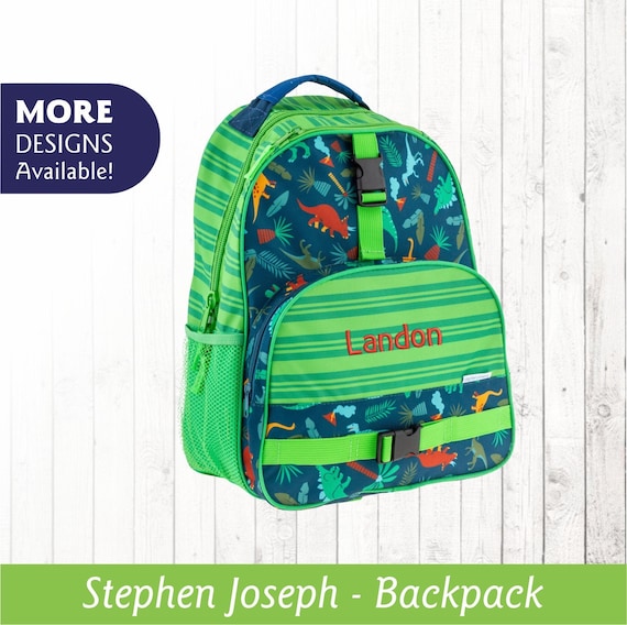 DINOSAUR Backpack Personalized Stephen Joseph Backpack
