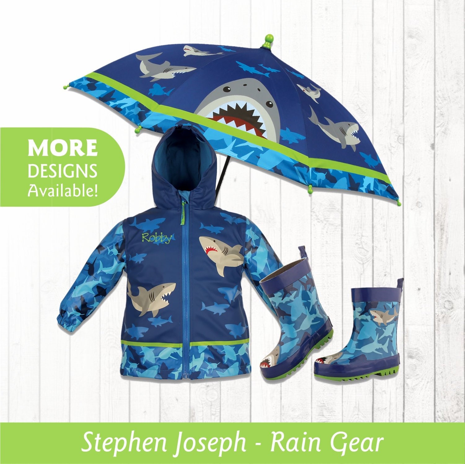 CLOSE OUT Shark Raincoat for Kids Rain - Etsy