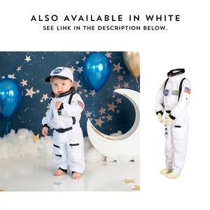 Astronaut Halloween Kids Costume Kids Personalized Astronaut Outfit Kids Dress Up Career Day Costume Space Suit Halloween Costume kids gift zdjęcie 8