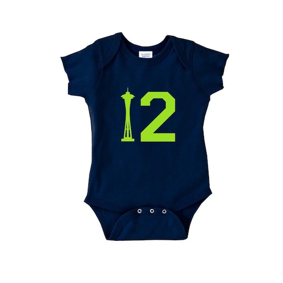 12th Man Baby Bodysuit, Football Fan One Piece