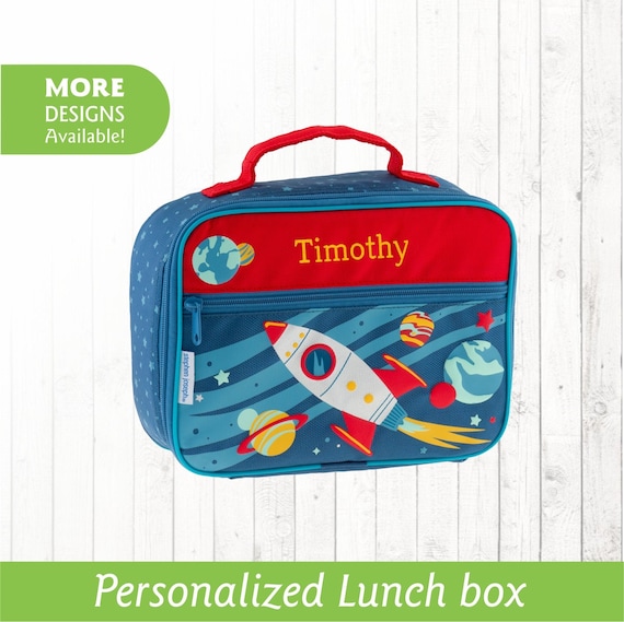 Monogrammed Stephen Joseph Classic Lunch Boxes / Children and Toddler Lunch  Box / Personalized / Choose From 29 Patterns / Boys and Girls 