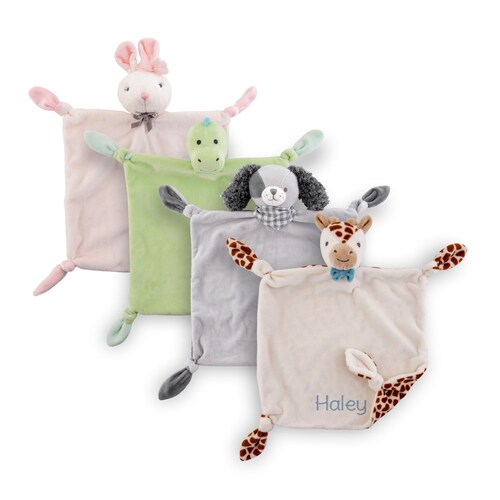 Personalized Baby Lovie Security Blanket / Lovey Blanket for Etsy