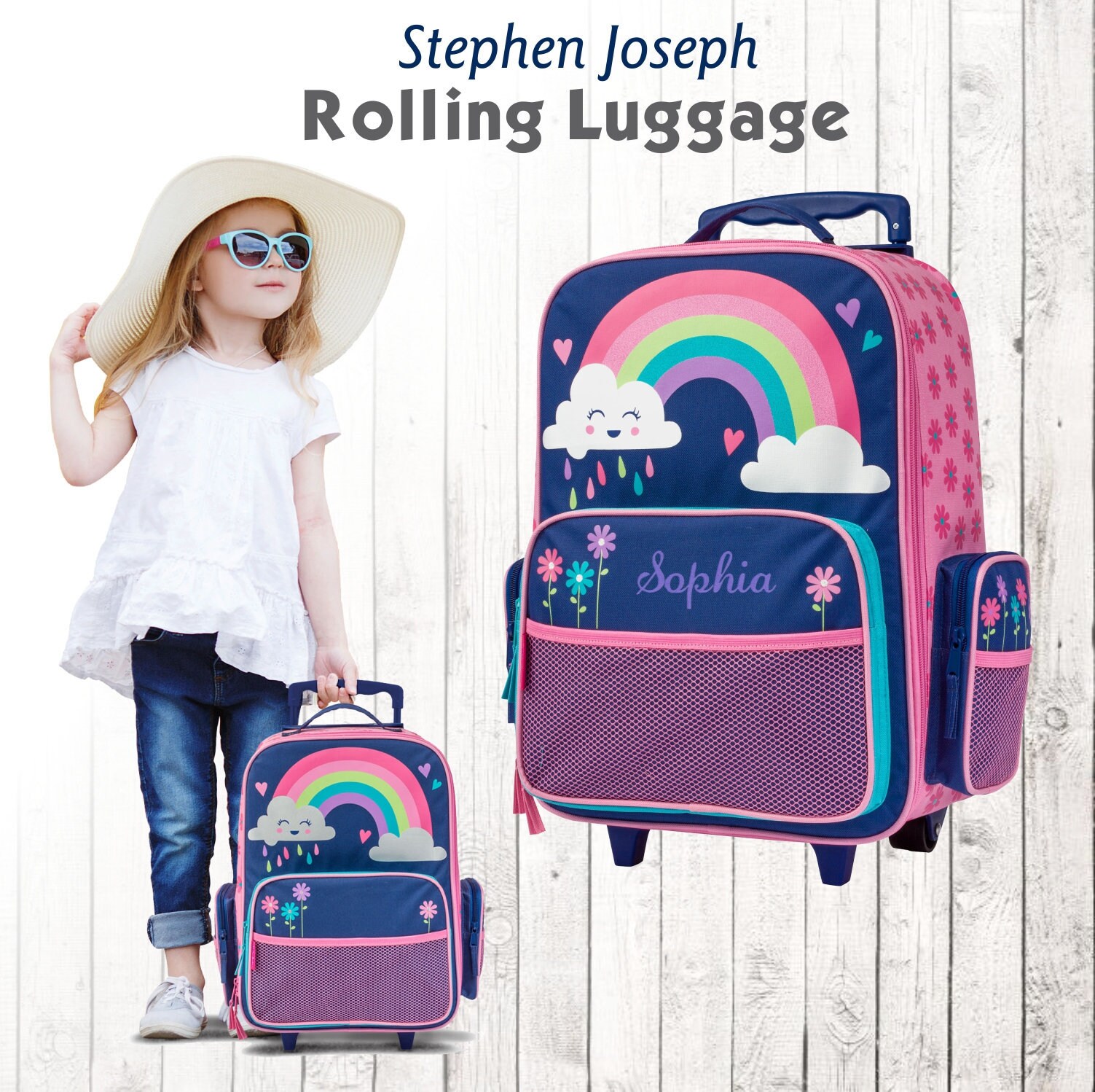 Rolling luggage for girls hotsell