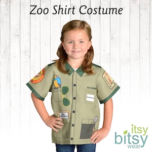 Zoo Keeper Kids Halloween Costume