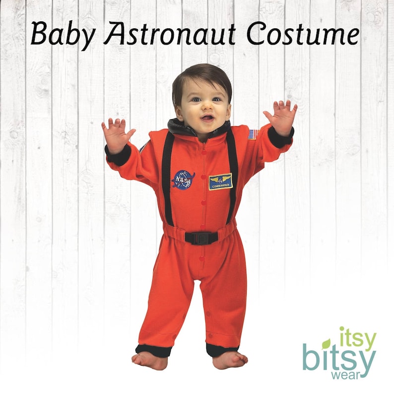 Astronaut Halloween Baby Costume Personalized