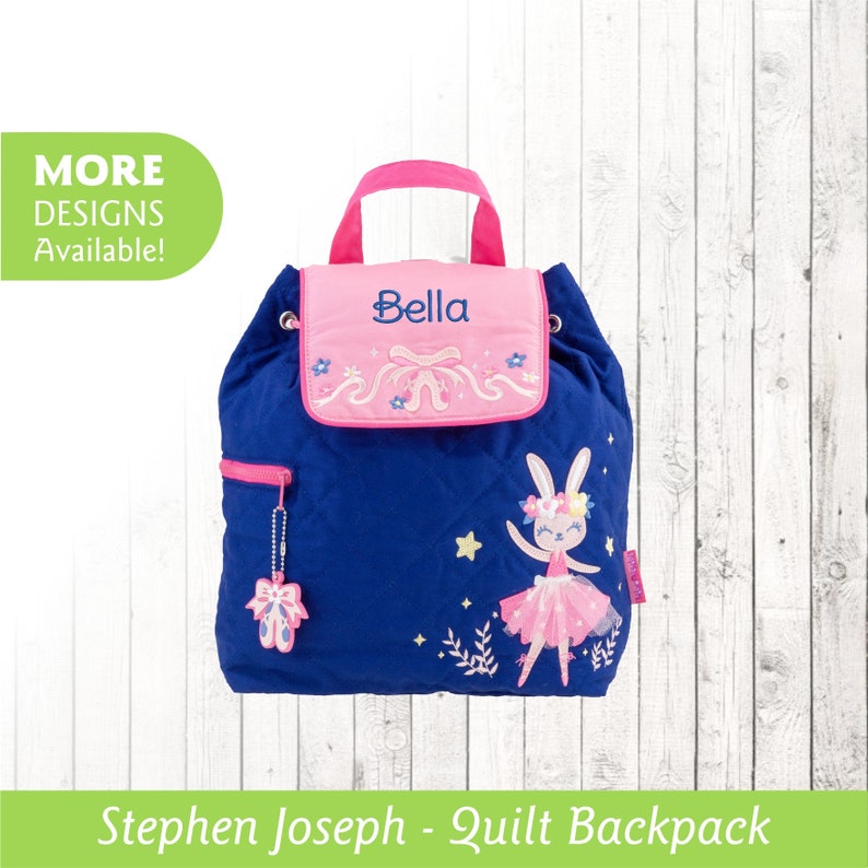 ballerina backpack personalized