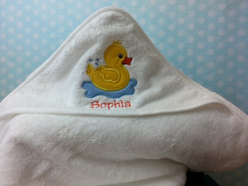 Personalized Hooded Towel for Baby Baby Bath Towel Etsy