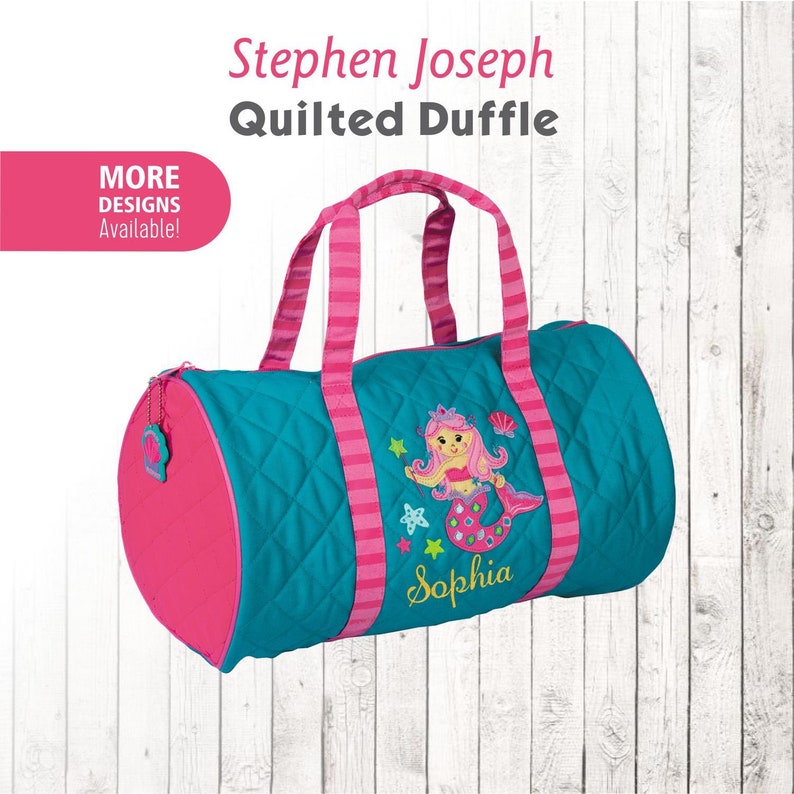 personalized duffle bags for toddlers