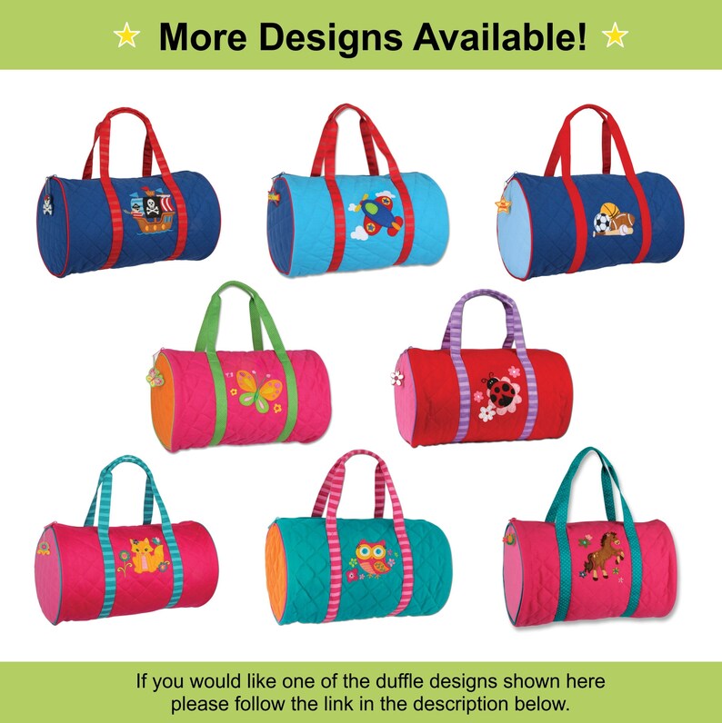 Personalized Princess Duffle Bag Stephen Joseph Quilted Etsy