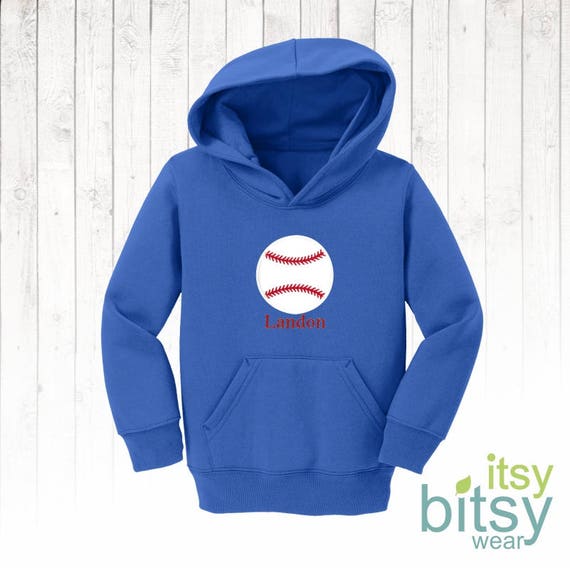 personalized baseball hoodies