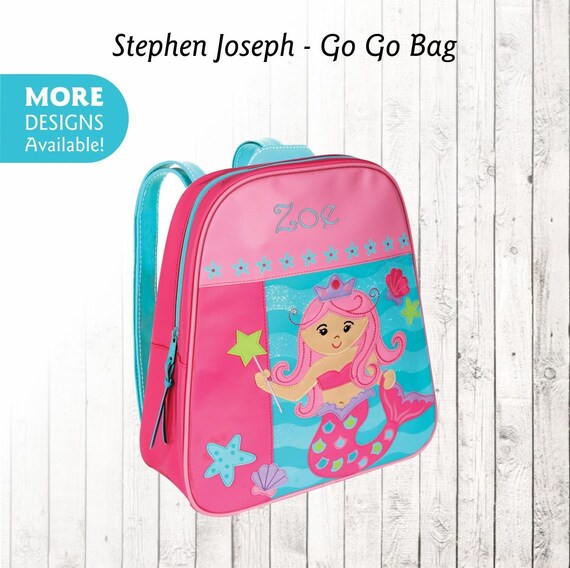 Personalized GoGo Stephen Joseph Backpack Space
