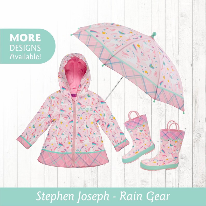 Best Children’s Raincoats With Matching Boots And Umbrellas