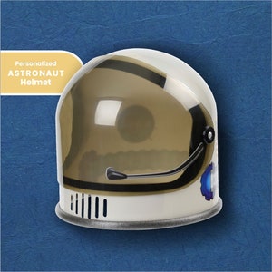 Silver Astronaut Helmet