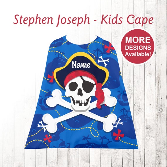 Pirate Kids Cape Personalized Cape For Little Boy S Dress Etsy