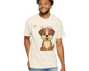 ユニセックス ガーメントダイTシャツ
