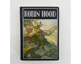 Robin Hood Edith Heal Windermere Series Rand McNally Vintage Hardcover Illus