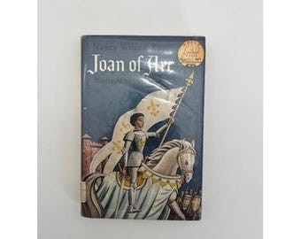 Joan of Arc Nancy Wilson Ross World Landmark Book 1953 Hardcover Valenti Angelo