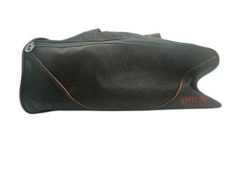 Vintage Spalding Duffel Bag Green Black Mesh Pocket Gym Travel Sports Bag