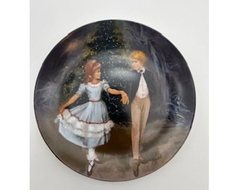 Viletta Clara and the Prince Nutcracker Ballet Collector Plate Shell Fisher 1980