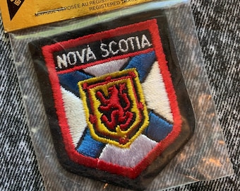 Nova Scotia - vintage patch - Canada provincial souvenir - Collectors Series Patch