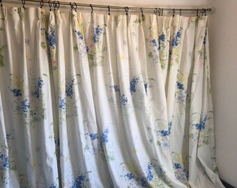 Vintage Orange Curtain Single Panel Weave Net Curtain Etsy